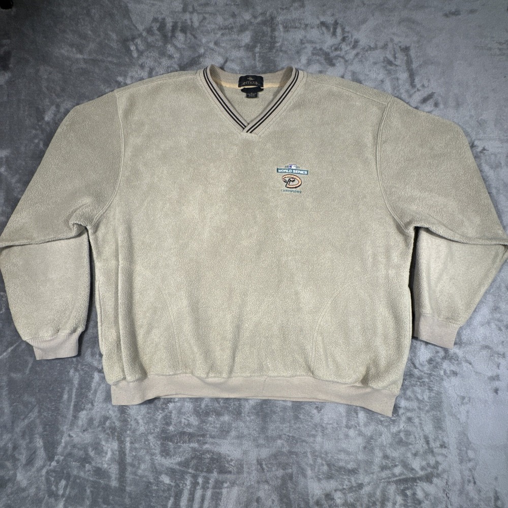 Vintage Arizona Diamondbacks World Champions Pullover Sweater XL Brown Antigua